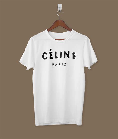 celine t shit|Celine t shirt authentic.